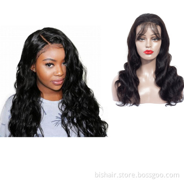 BIS  Body Wave 4*4 Lace Front Human Hair Wigs Brazilian 28 Inch 150 Density Transparent Lace Swiss Front Wig for Black Women
